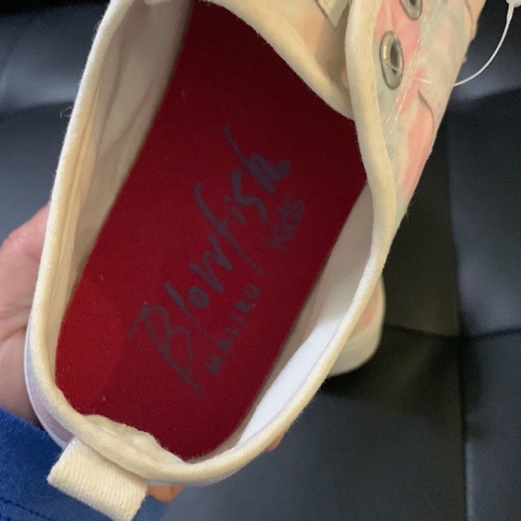 Tie Dye Blow Fish sneakers - Picture 3 of 7